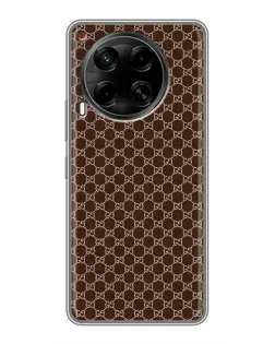 Чохол для TECNO Camon 30 (CL6) з картинкою «Gucci — шоколадна сітка»