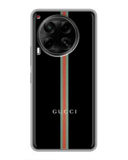 Чохол для TECNO Camon 30 (CL6) з картинкою «Gucci — строга лінія»