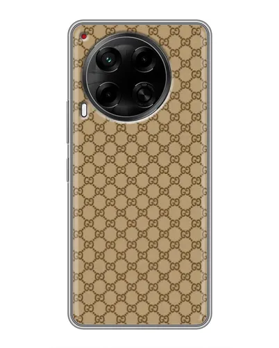 Чехол для TECNO Camon 30 (CL6) с картинкой «Gucci — классический беж» Чехол для TECNO Camon 30 (CL6) с картинкой «Gucci — классический беж»