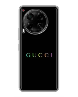 Чохол для TECNO Camon 30 (CL6) з картинкою «Gucci — неоновий мінімалізм»
