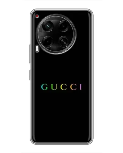 Чехол для TECNO Camon 30 (CL6) с картинкой «Gucci — неоновый минимализм» Чехол для TECNO Camon 30 (CL6) с картинкой «Gucci — неоновый минимализм»