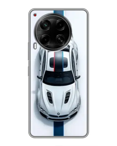 Чехол для TECNO Camon 30 (CL6) с картинкой «Вид сверху — BMW M»