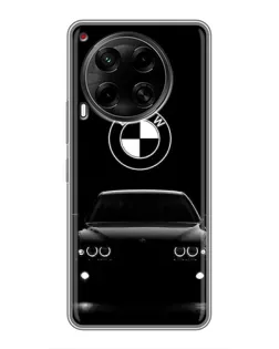 Чехол для TECNO Camon 30 (CL6) с картинкой «BMW — взгляд из темноты»