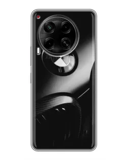 Чехол для TECNO Camon 30 (CL6) с картинкой «Эмблема BMW — макро»