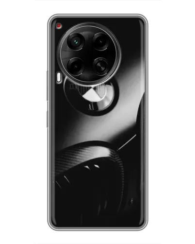 Чехол для TECNO Camon 30 (CL6) с картинкой «Эмблема BMW — макро»