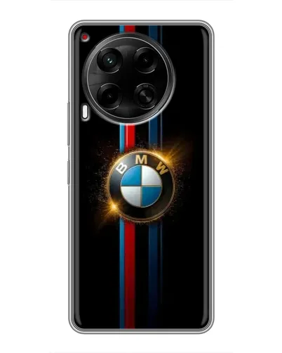Чехол для TECNO Camon 30 (CL6) с картинкой «BMW M-Power неон»