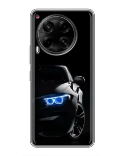 Чехол для TECNO Camon 30 (CL6) с картинкой «BMW — ночной взгляд» Чехол для TECNO Camon 30 (CL6) с картинкой «BMW — ночной взгляд»