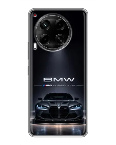 Чехол для TECNO Camon 30 (CL6) с картинкой «BMW сквозь ночной город» Чехол для TECNO Camon 30 (CL6) с картинкой «BMW сквозь ночной город»