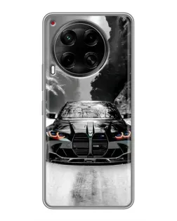 Чехол для TECNO Camon 30 (CL6) с картинкой «BMW — акварельный дрифт» Чехол для TECNO Camon 30 (CL6) с картинкой «BMW — акварельный дрифт»