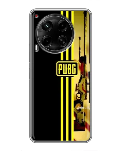 Чехол для TECNO Camon 30 (CL6) с картинкой «PUBG — камуфляжный шлем»