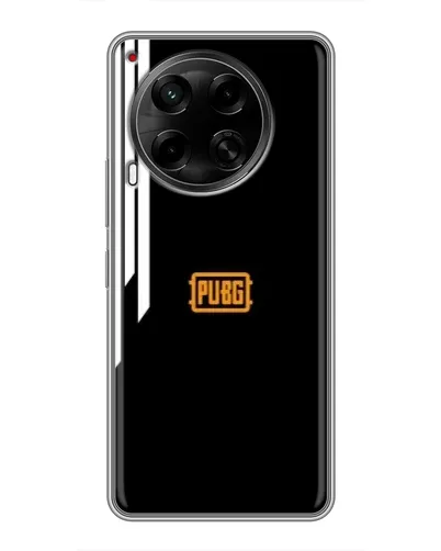 Чехол для TECNO Camon 30 (CL6) с картинкой «PUBG — вертикальные линии»
