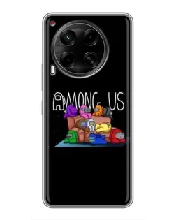 Чохол для TECNO Camon 30 (CL6) з картинкою «Логотип Among Us» Чохол для TECNO Camon 30 (CL6) з картинкою «Логотип Among Us»