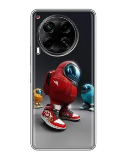 Чехол для TECNO Camon 30 (CL6) с картинкой «Among Us — 3D стиль»