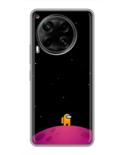 Чехол для TECNO Camon 30 (CL6) с картинкой «Одинокий герой на планете»