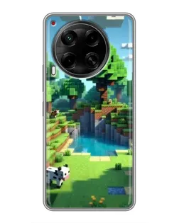 Чехол для TECNO Camon 30 (CL6) с картинкой «Minecraft летний день» Чехол для TECNO Camon 30 (CL6) с картинкой «Minecraft летний день»