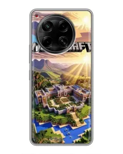 Чехол для TECNO Camon 30 (CL6) с картинкой «Minecraft панорама» Чехол для TECNO Camon 30 (CL6) с картинкой «Minecraft панорама»