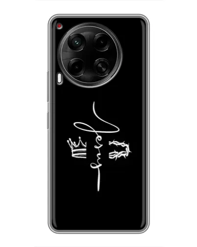 Чохол для TECNO Camon 30 (CL6) з картинкою «Король Слави Jesus» Чохол для TECNO Camon 30 (CL6) з картинкою «Король Слави Jesus»