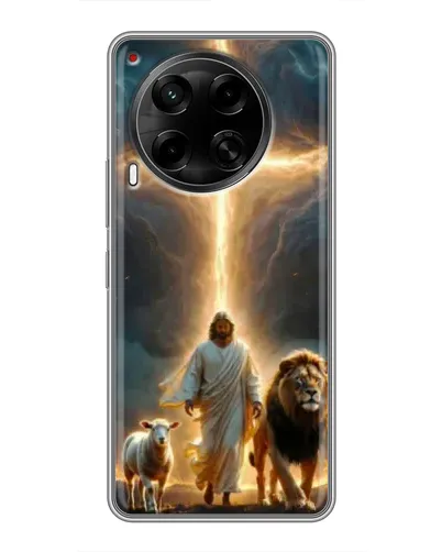 Чохол для TECNO Camon 30 (CL6) з картинкою «Лев Юди та Світло» Чохол для TECNO Camon 30 (CL6) з картинкою «Лев Юди та Світло»