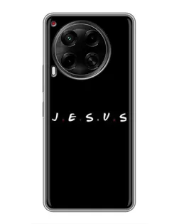 Чохол для TECNO Camon 30 (CL6) з картинкою «Крапки віри J.E.S.U.S.»