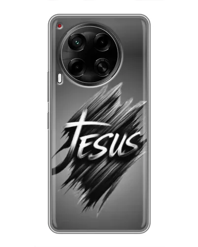 Чохол для TECNO Camon 30 (CL6) з картинкою «Напис Jesus Graffiti» Чохол для TECNO Camon 30 (CL6) з картинкою «Напис Jesus Graffiti»