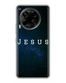 Чохол для TECNO Camon 30 (CL6) з картинкою «Зоряне небо Jesus»