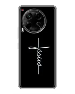 Чохол для TECNO Camon 30 (CL6) з картинкою «Тонка лінія віри»