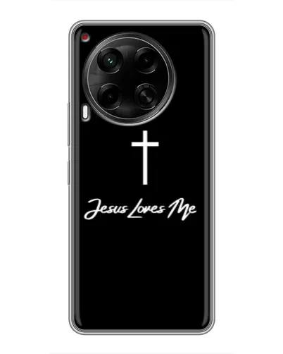 Чохол для TECNO Camon 30 (CL6) з картинкою «Ісус любить тебе» Чохол для TECNO Camon 30 (CL6) з картинкою «Ісус любить тебе»
