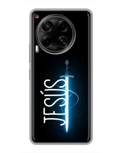 Чохол для TECNO Camon 30 (CL6) з картинкою «Меч Духа Jesus» Чохол для TECNO Camon 30 (CL6) з картинкою «Меч Духа Jesus»