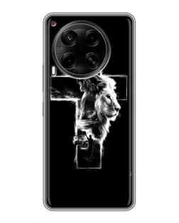 Чехол для TECNO Camon 30 (CL6) с картинкой «Сияющий крест Jesus» Чехол для TECNO Camon 30 (CL6) с картинкой «Сияющий крест Jesus»