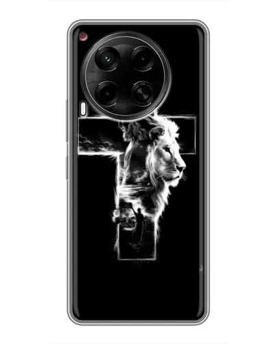 Чехол для TECNO Camon 30 (CL6) с картинкой «Сияющий крест Jesus» Чехол для TECNO Camon 30 (CL6) с картинкой «Сияющий крест Jesus»