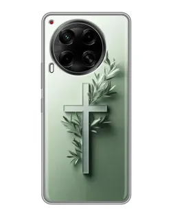 Чехол для TECNO Camon 30 (CL6) с картинкой «Оливковая ветвь» Чехол для TECNO Camon 30 (CL6) с картинкой «Оливковая ветвь»