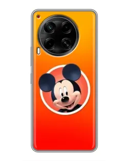 Чехол для TECNO Camon 30 (CL6) с картинкой «Mickey в круге»