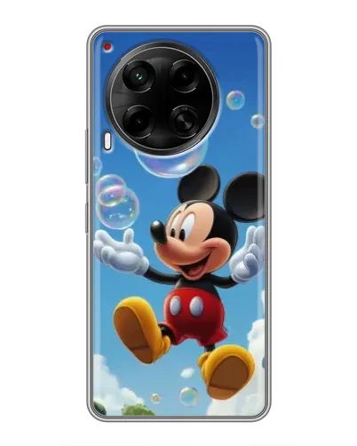 Чехол для TECNO Camon 30 (CL6) с картинкой «Mickey и мыльные пузыри» Чехол для TECNO Camon 30 (CL6) с картинкой «Mickey и мыльные пузыри»