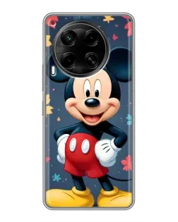 Чехол для TECNO Camon 30 (CL6) с картинкой «Осенний Mickey Mouse»