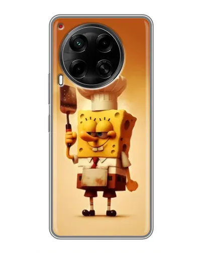 Чехол для TECNO Camon 30 (CL6) с картинкой «Губка Боб повар» Чехол для TECNO Camon 30 (CL6) с картинкой «Губка Боб повар»