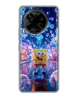 Чехол для TECNO Camon 30 (CL6) с картинкой «Неоновый океан»