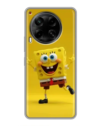 Чехол для TECNO Camon 30 (CL6) с картинкой «Позитивный Губка Боб» Чехол для TECNO Camon 30 (CL6) с картинкой «Позитивный Губка Боб»