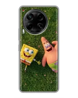 Чехол для TECNO Camon 30 (CL6) с картинкой «Друзья на лужайке» Чехол для TECNO Camon 30 (CL6) с картинкой «Друзья на лужайке»