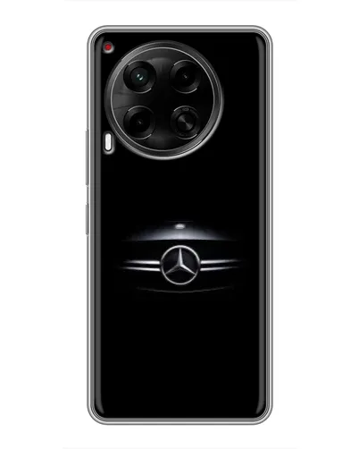 Чехол для TECNO Camon 30 (CL6) с картинкой «Mercedes — абстрактные линии»