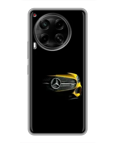 Чехол для TECNO Camon 30 (CL6) с картинкой «Mercedes — ретро стиль»