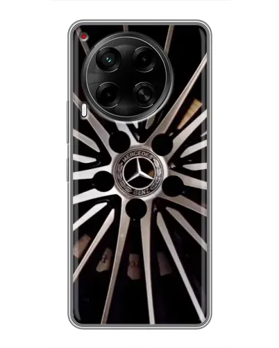 Чехол для TECNO Camon 30 (CL6) с картинкой «Диск Mercedes»