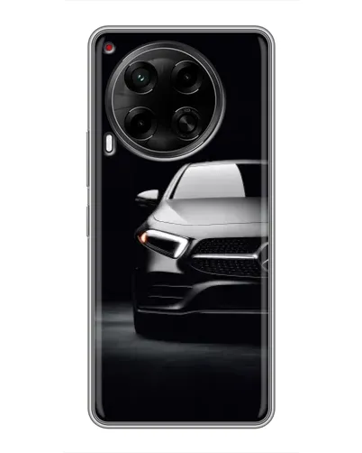Чехол для TECNO Camon 30 (CL6) с картинкой «Свет фар Mercedes»