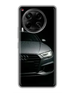 Чехол для TECNO Camon 30 (CL6) с картинкой «Audi — детализация кузова»