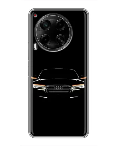 Чехол для TECNO Camon 30 (CL6) с картинкой «Audi — ночной контур»