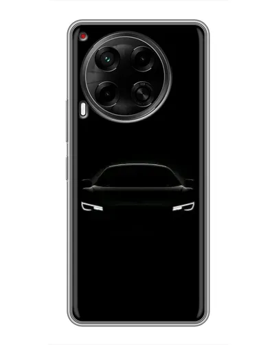 Чехол для TECNO Camon 30 (CL6) с картинкой «Взгляд Audi в темноте»