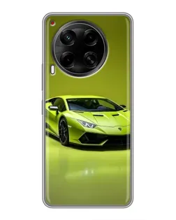 Чехол для TECNO Camon 30 (CL6) с картинкой «Салатовый Lamborghini Huracan» Чехол для TECNO Camon 30 (CL6) с картинкой «Салатовый Lamborghini Huracan»