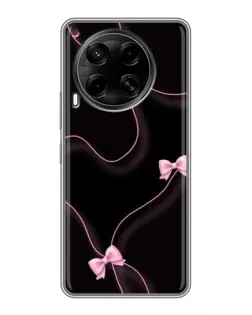 Чехол для TECNO Camon 30 (CL6) с картинкой «Розовые ленты» Чехол для TECNO Camon 30 (CL6) с картинкой «Розовые ленты»