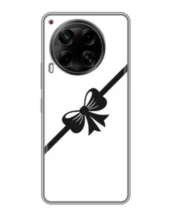 Чехол для TECNO Camon 30 (CL6) с картинкой «Диагональный бант» Чехол для TECNO Camon 30 (CL6) с картинкой «Диагональный бант»