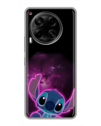 Чехол для TECNO Camon 30 (CL6) с картинкой «Неоновый Stitch»