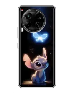 Чехол для TECNO Camon 30 (CL6) с картинкой «Сияющий Стич»